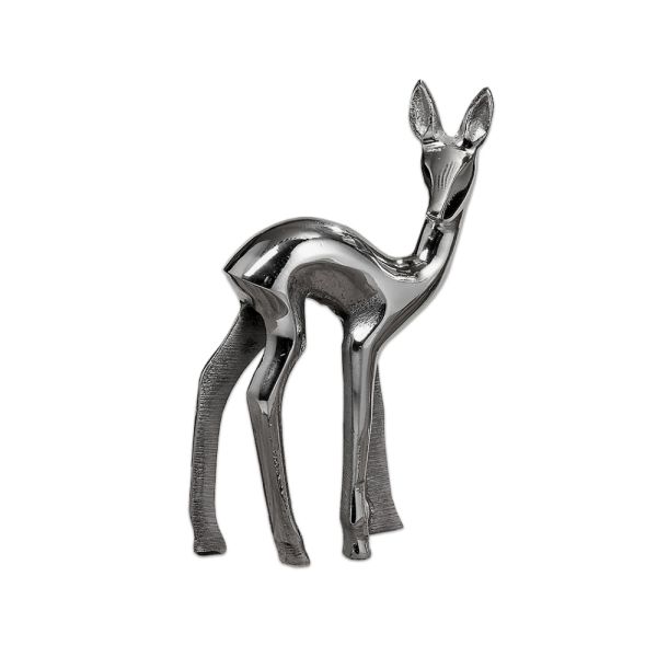 Reh-Baby 13 cm - Bambi silber